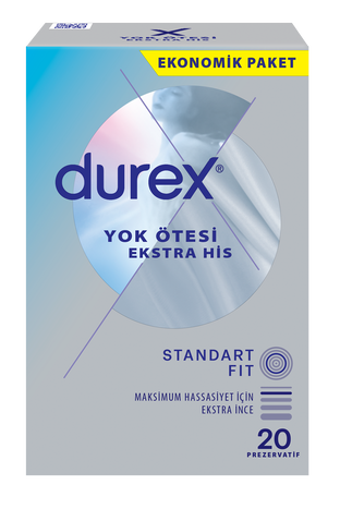 Durex Yok Ötesi Ekstra His 20'li