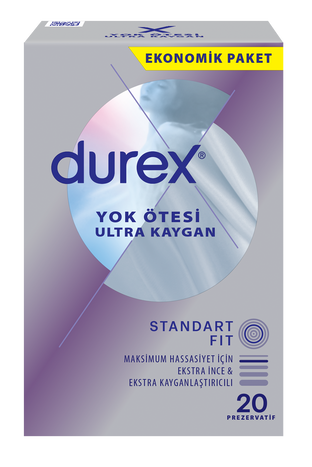 Durex Yok Ötesi Ultra Kaygan 20'li