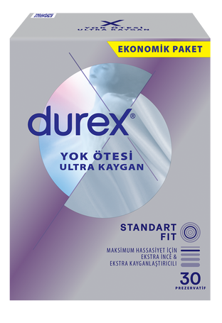 Durex Yok Ötesi Ultra Kaygan 30'lu