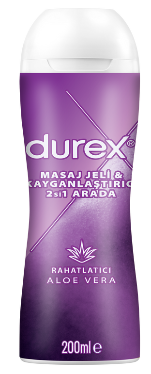 Durex Aloe Vera 2'si 1 Arada Masaj Jeli & Kayganlaştırıcı