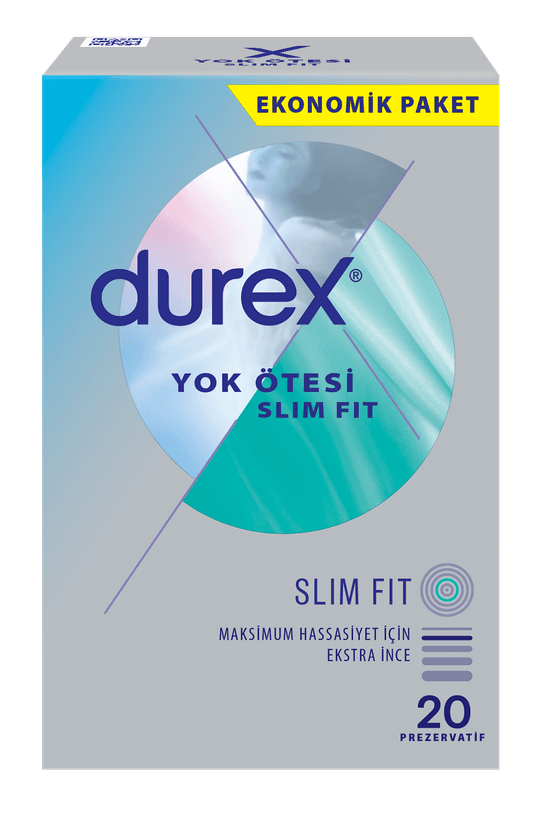 Durex Yok Ötesi Slim Fit 20'li