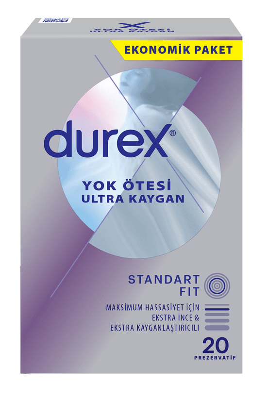 Durex Yok Ötesi Ultra Kaygan 20'li